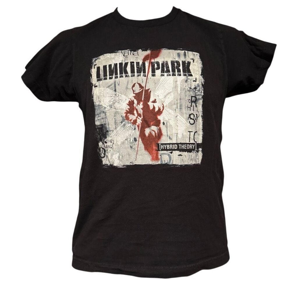 Linkin Park Black Hybrid Theory Album Cover T-Shirt Men’s XS